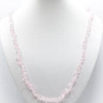 Collier Baroque Quartz rose