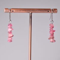 Boucles chips Tourmaline