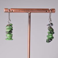 Boucles chips Rubis sur Zoizite
