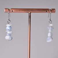 Boucles chips Aigue Marine