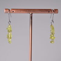 Boucles chips Peridot