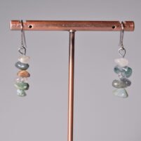 Boucles chips Agate Mousse