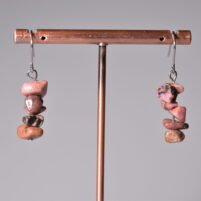 Boucles chips Rhodonite