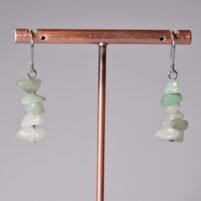 Boucles chips Aventurine