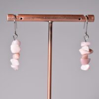 Boucles chips Opale Rose des Andes