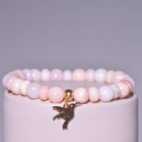 Bracelet Opale rose des Andes