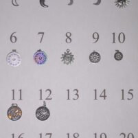 Breloque Lune/Soleil