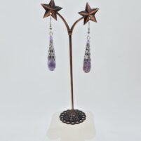 Boucles d'oreilles Améthyste