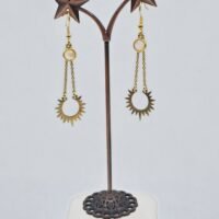 Boucles d'oreilles Péristérite