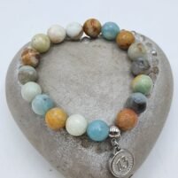 Bracelet Amazonite multicolore
