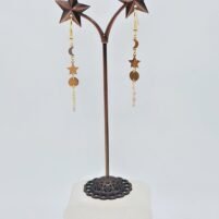 Boucles d'oreilles Pierre de soleil