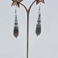 Boucles d'oreilles Agate indienne