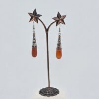 Boucles d'oreilles Cornaline