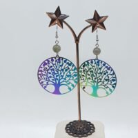 Boucles d'oreilles Labradorite