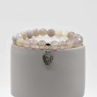 Bracelet Agate grise