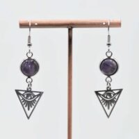 Boucles d'oreilles Améthyste