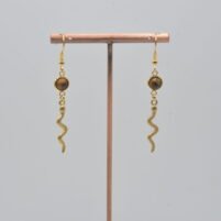 Boucles d'oreilles Œil de tigre