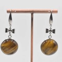 Boucles d'oreilles Oeil de tigre