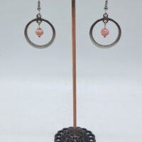 Boucles d'oreilles Rhodochrosite