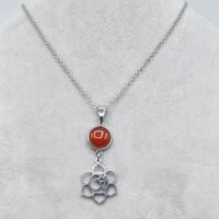 Pendentif Cornaline Ohm