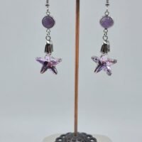 Boucles d'oreilles Améthyste