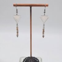 Boucles d'oreilles Pierre de lune