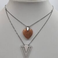 Collier double Amazonite
