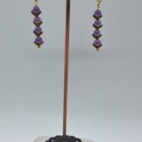 Boucles d'oreilles Améthyste