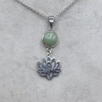 Pendentif Aventurine verte