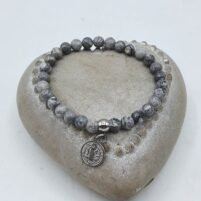 Bracelet Jaspe gris