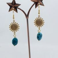 Boucles d'oreilles Turquoise Arizona