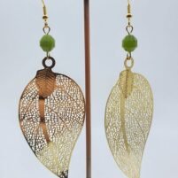 Boucles d'oreilles Jade canadien