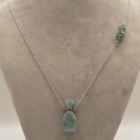 Sautoir Aventurine "Chez l'apothicaire"