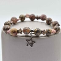 Bracelet Jaspe léopard