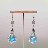 Boucles d'oreilles Calcédoine