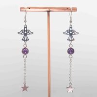 Boucles d'oreilles Améthyste