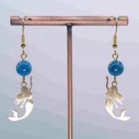 Boucles d'oreilles Apatite