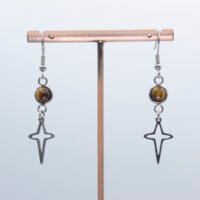 Boucles d'oreilles Oeil de tigre