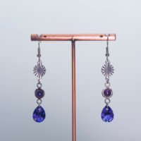 Boucles d'oreilles Améthyste