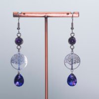 Boucles d'oreilles Améthyste