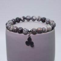 Bracelet Jaspe toile d'araignée