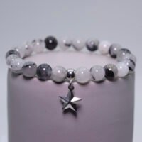 Bracelet Quartz Tourmaliné