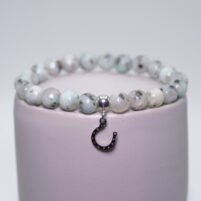 Bracelet Jaspe Sésame (ou kiwi)