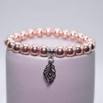 Bracelet Hématite plaquée