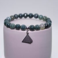 Bracelet Agate mousse