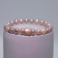 Bracelet Pierre de Lune vernie