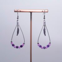 Boucles d'oreilles Améthyste