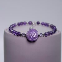 Bracelet Améthyste rose