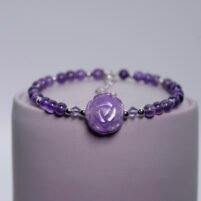 Bracelet Améthyste rose