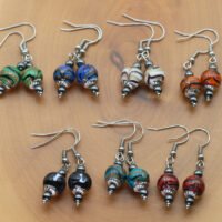 Boucles d'oreilles Hématite Collection Vénitienne